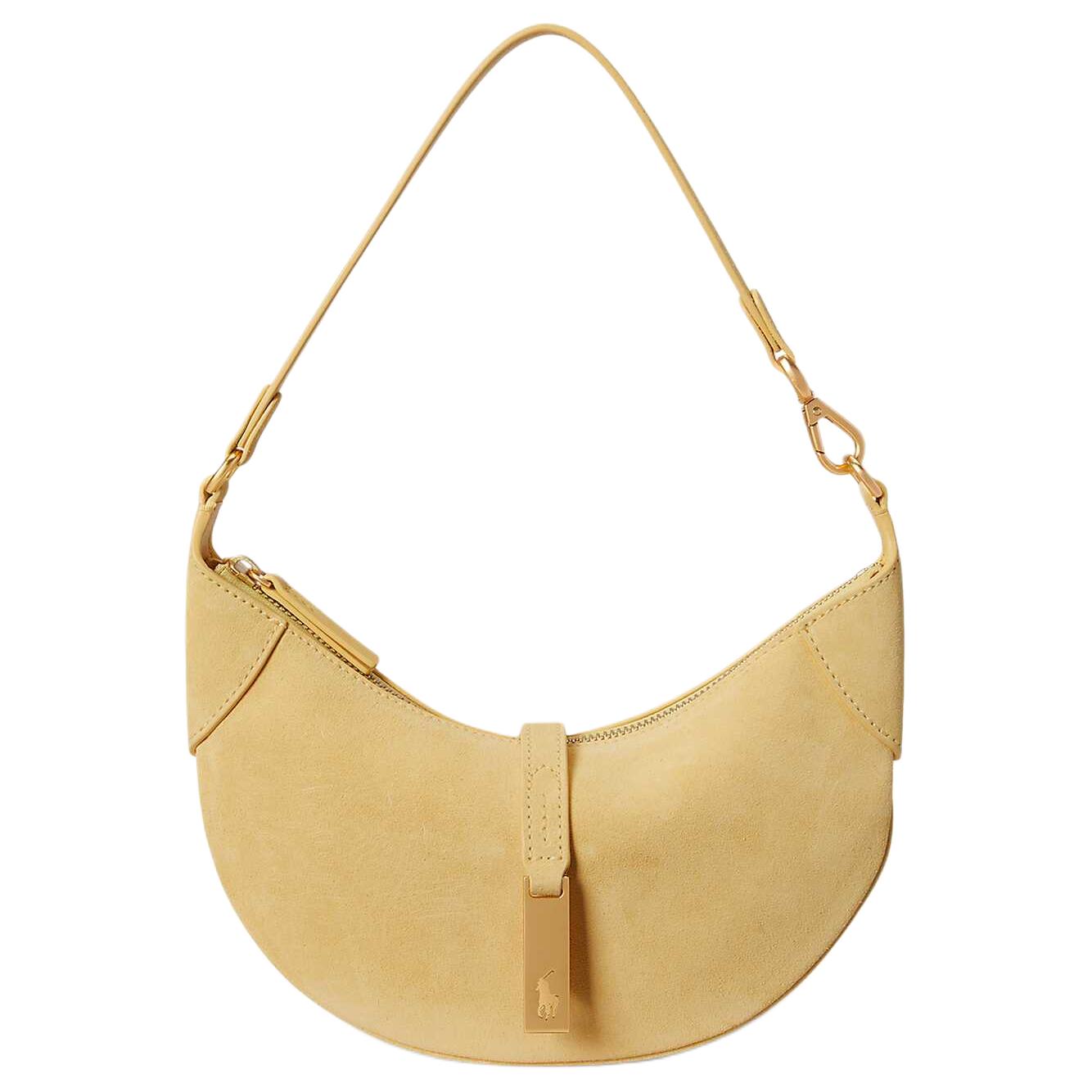 

Polo Ralph Lauren Polo ID Logo Leather Mini Shoulder Bag Women bags Lemon-Yellow WAPOBAG02V20224 Basic Set (Bag+Dust Bag)