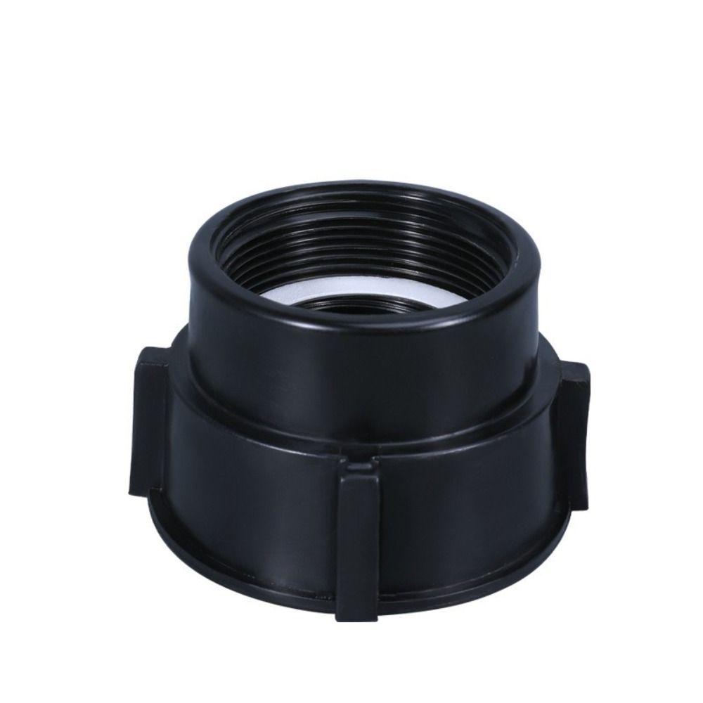 S60 Thread IBC Tank Adapter Black Barrel Connector New Tank Coupling  For IBC Water Tank