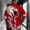 One Piece Sommer Y2k Kleidung Herren T-Shirts Anime Druck Damen Baumwolle Oversized Kurzarm T-Shirt Lässige Streetwear Harajuku Oberteil