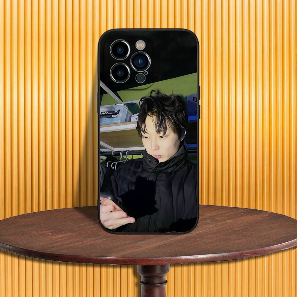 J-Jaewon Roh J-Jae W-Won Handyhülle Für iPhone 16,15,14,13,12,11,Pro,Max,Plus,X,XS,SE4,E,Mini,Weiche Schwarze Hülle