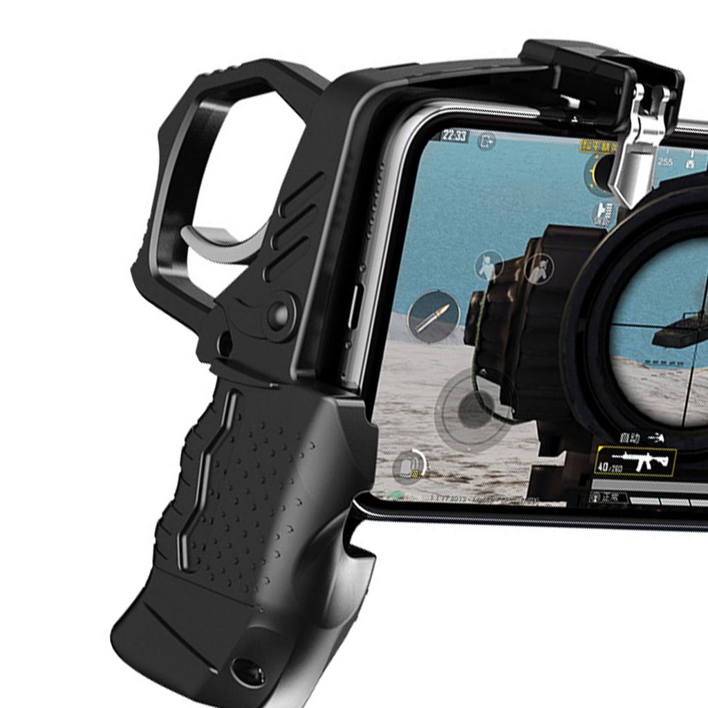 Cell Phone Gamepad Control Multifunctional Mechanical Buttons Mobile Game Controller for 4.7‑6.5 Inch Phone