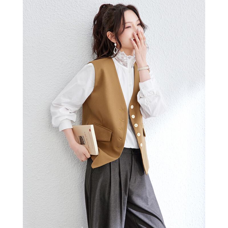 TERRE BLEUE Women's Short Suit Vest