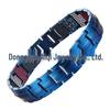 Men's Magnetic Titanium Bracelet with Germanium Beads - Stainless Steel Jewelry