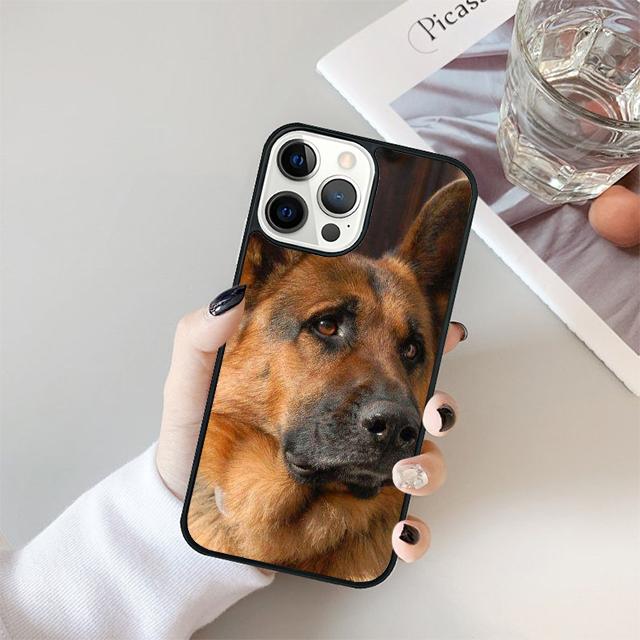 Beautiful German Shepherd Dog Phone Case Cover For iPhone 17 Air 15 16 Pro Max 14 13 12 11 Pro Max Plus Coque