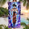 Goku Fashion Beach Towel: Ideal for Summer Adventures Soft, Absorbent and Quick Drying Suitable for Swimming and Bathing