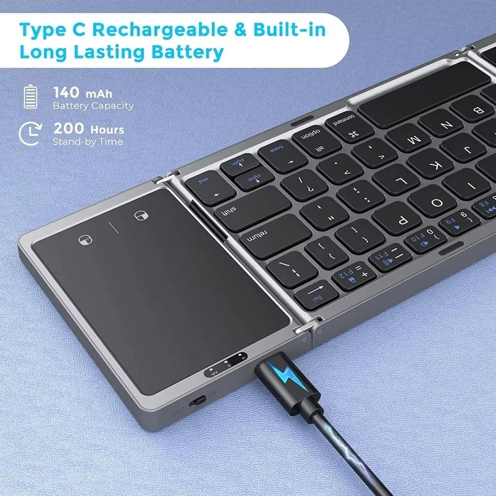 Numeric Keypad Bluetooth Keyboard for Windows, Android, iOS Systems Professional Setup