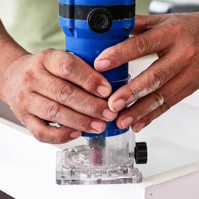 Ahşap Yönlendirici Tabanı Kırpma Freze Makinesi Tabanı Elektrikli Düzeltici Makine Tabanı