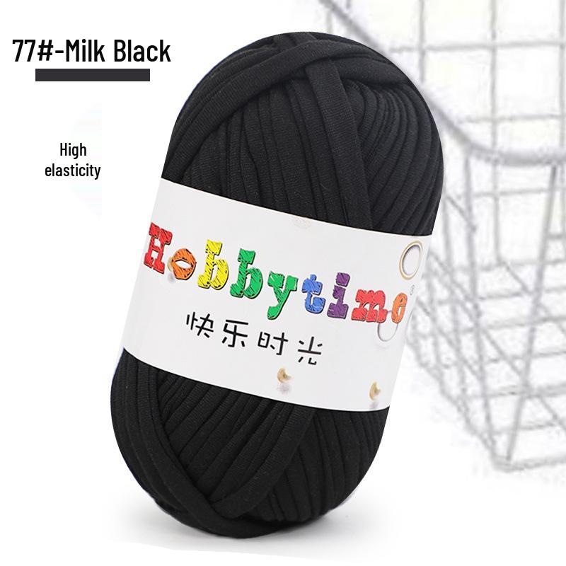 Cloth Strip Yarn DIY Crochet Kit: Handmade Bag, Knitting Material for Cushions, Carpets, and Dolls
