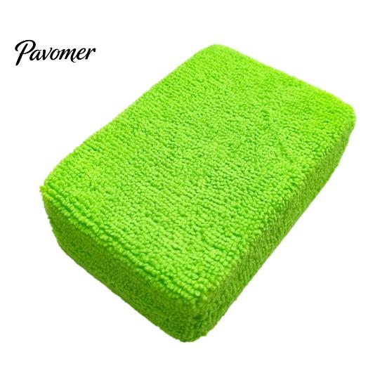 Multi Purpose Household Duster Microfiber Car Wash Sponge, High Density Soft Cleaning Pad, Mitt Washable Reusable Scrubber for Automotive Detailing