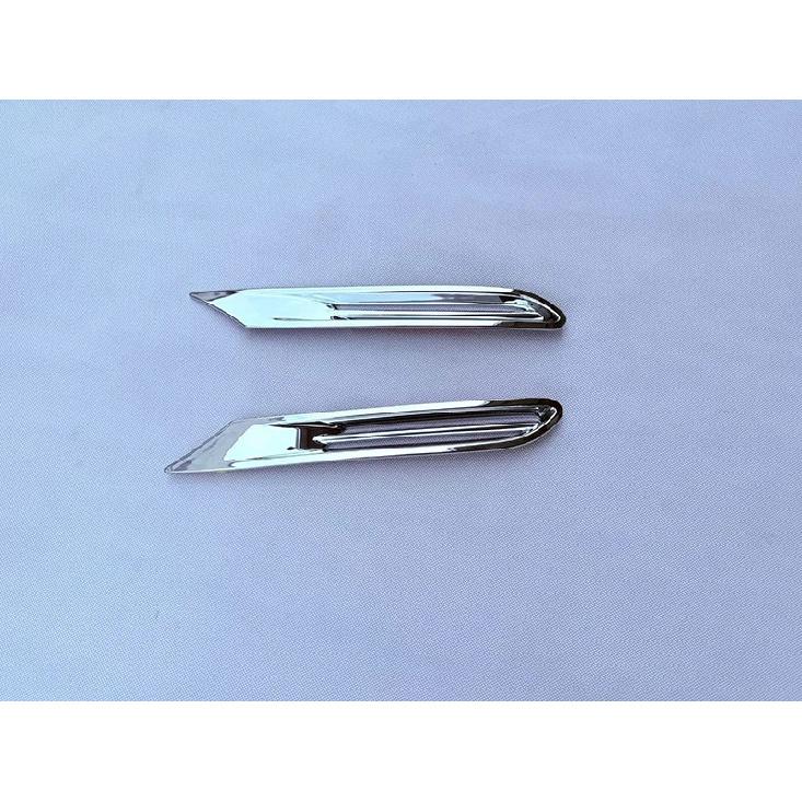 For Toyota Grand Highlander 2024 2025 2026 Car Accessories ABS Chrome Front Bumper Outlet Molding Decorative Accent Molding