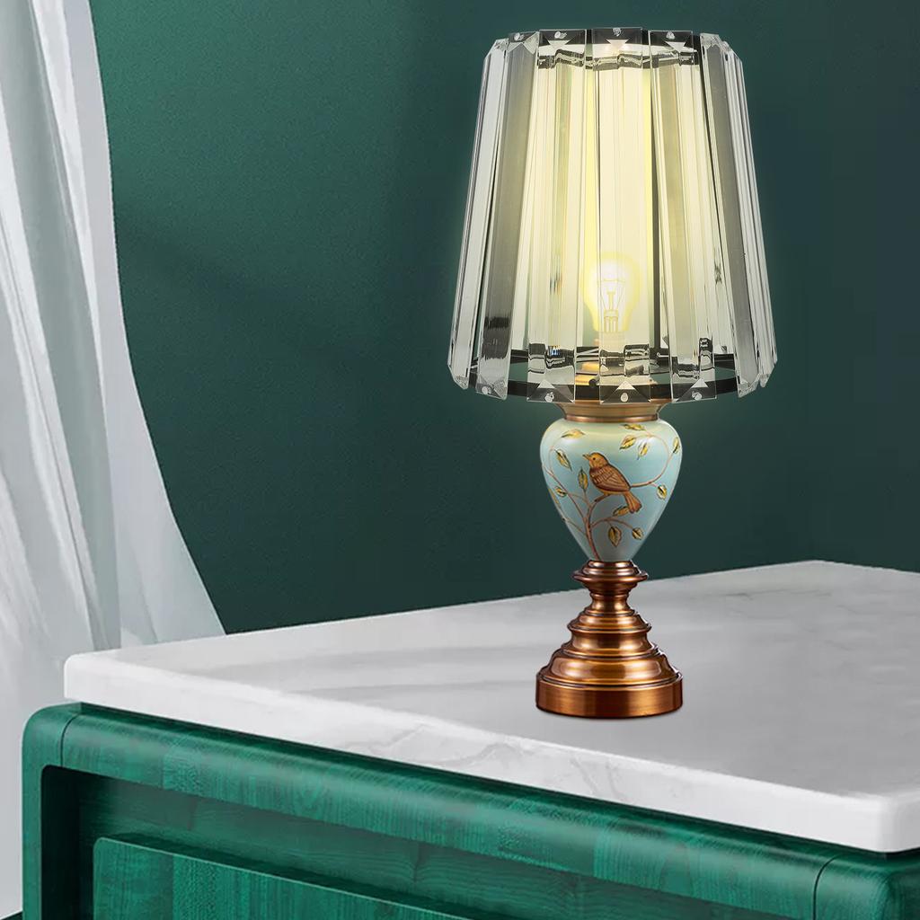 Glass Lamp Shade Replacement Durable Decorative Lighting Fixture for Living Room Bedroom Pendant Light Glass Lampshade