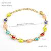 2025 New Trendy Stainless Steel "Devil's Eye" Bracelet American Hip-hop Classic Design Niche Jewelry