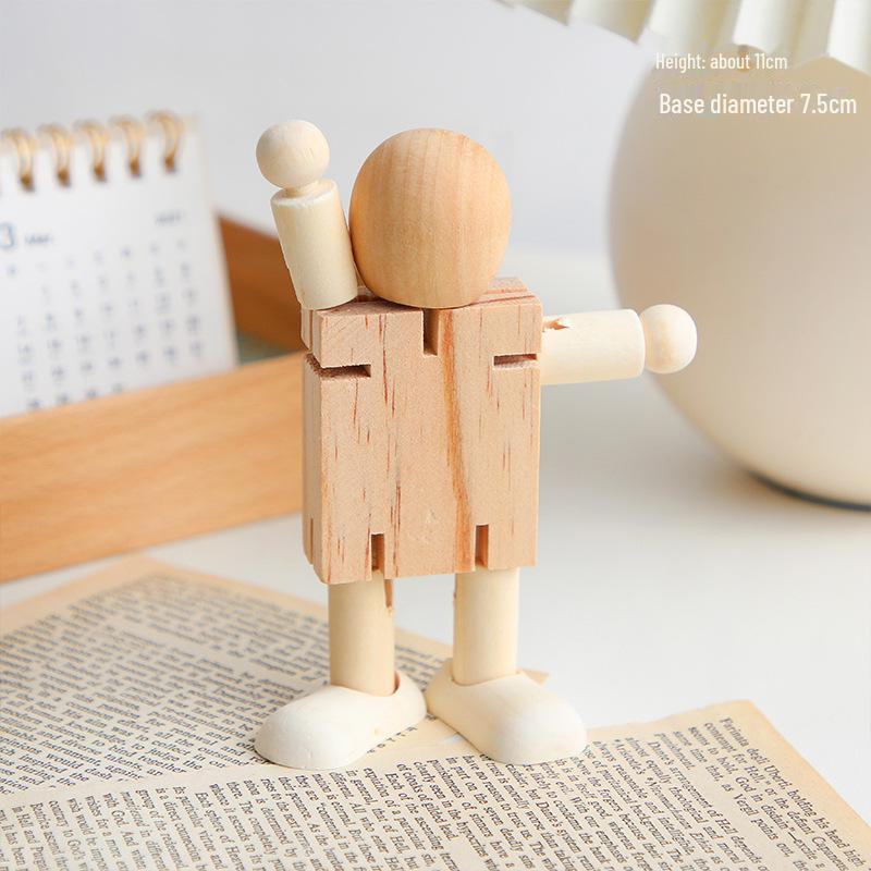 

Милые деревянные мини-украшения в виде животных в скандинавском стиле: Креативные развивающие игрушки для декора детской спальни