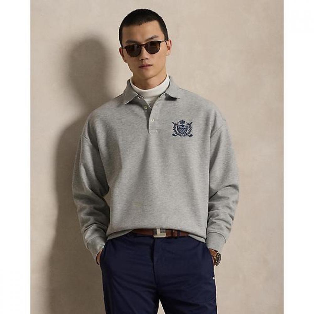 Polo Ralph Lauren Men S Relaxed Fit creSt Double Knit SweatShirt M