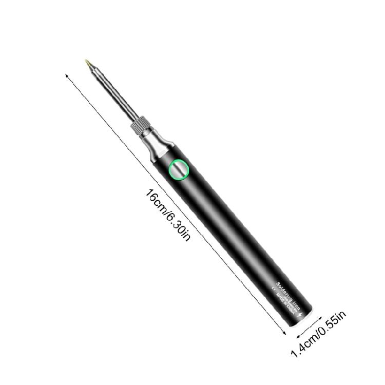 Portable Wireless Soldering Iron Rechargeable Battery Quick Heating Solution with LED Light Small Appliance Repair Tool