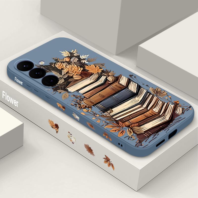 Book Print Case For Samsung Galaxy S24 S25 FE S26 S25 S23 S22 Ultra A17 A56 A16 A55 A25 A15 A36 A54 5G Lanyard Soft Cover