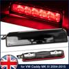 For VW Caddy 2004-2015 3rd Black Center Centre High Level Rear Brake Light Lamp