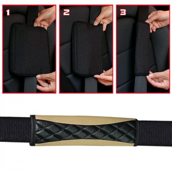 1pc Universal Car Seat Belt Shoulder Pad Strap Comfort Cushion Cover Accessories