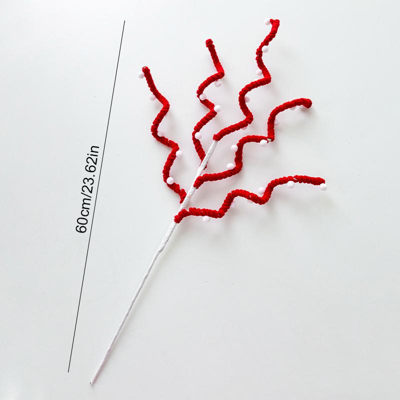 1 Stück Weihnachtsbaum Zuckerstangen Picks Feiertage Wolle Bonbonrolle Dekorationen Neujahrsbaumdeko Büro Mehrere Optionen verfügbar