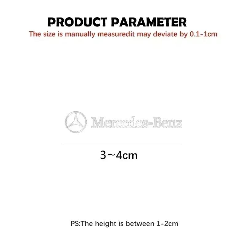 Emblema Metálico Decoración Automática Pegatinas para Ventana de Coche Limpiaparabrisas Para Mercedes Benz AMG W212 W204 W211W168 W213 W205 W210 W124