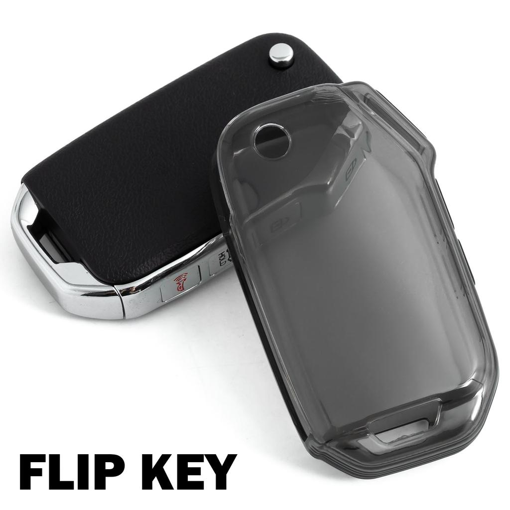 Slim Flip Car Key Fob Case Cover Keychain For Kia Sportage Sorento Seltos Forte K3 K5 Cerato Soul Niro Ceed LX Black Transparent