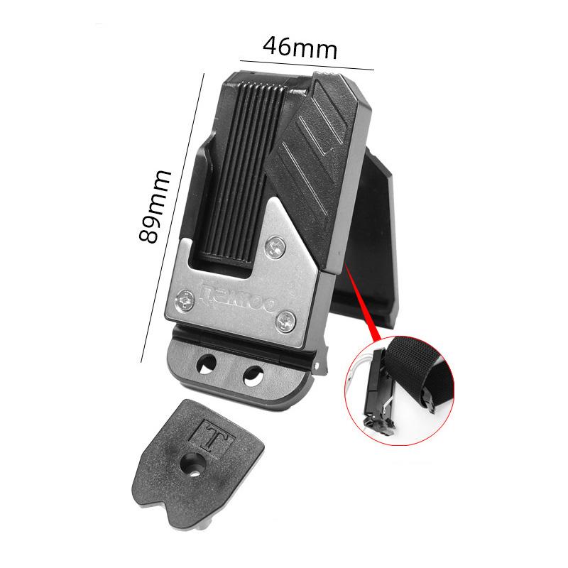Quick Release Tape Measure Storage Buckle Hammer Wrench Electric Tool Belt Organizer Hook Universal Hook Belt Holder Clip Tools