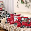 Christmas Pillow Cover Cushion Cover Merry Christmas Decor for Home 2025 Xmas Ornament Navidad Noel Gifts Happy New Year 2025
