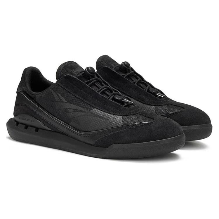 Onitsuka Tiger SP Textile, Cow Leather Slip Resistant Abrasion Resistant Low top Casual Shoes Unisex Black 1183C229-001