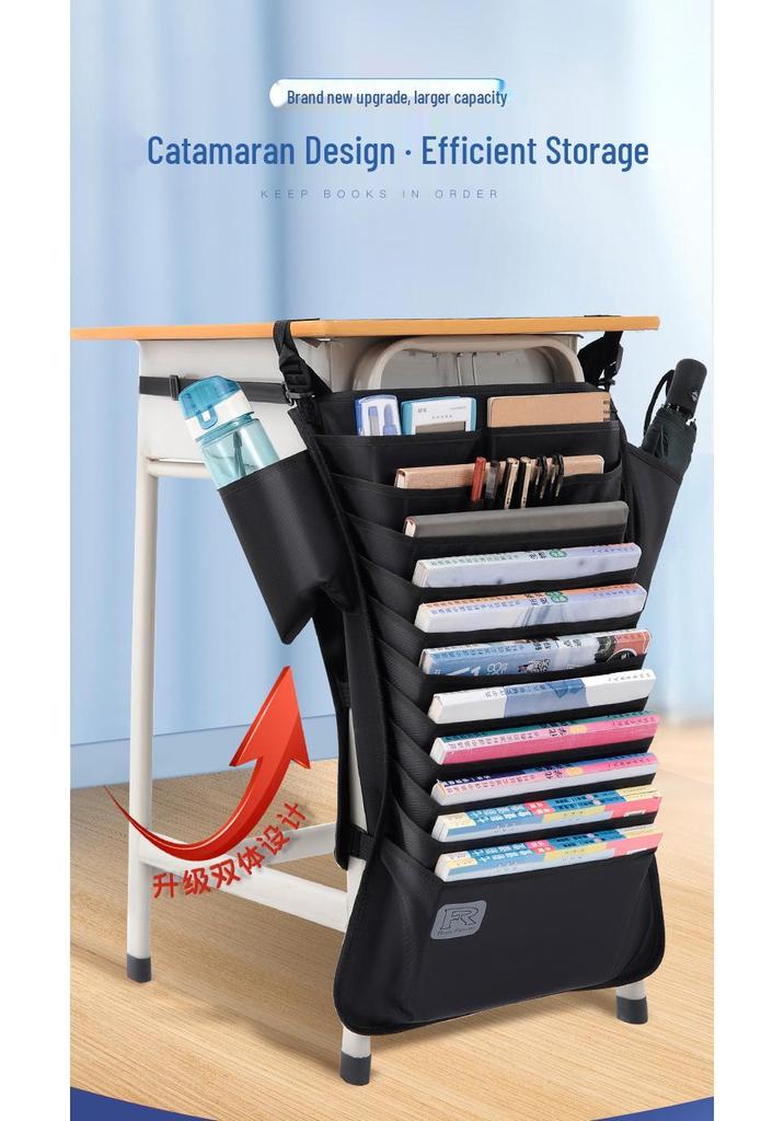 Hanging Desk Storage Bag for High School Students