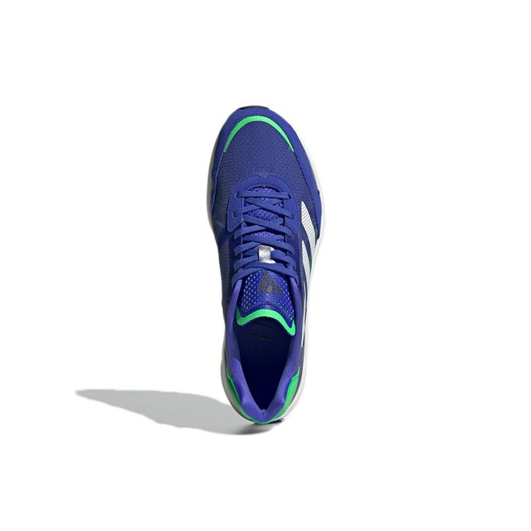 New Adidas Adizero Boston 10 Sonic Ink Screaming Green FZ2498