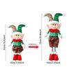 Large Size Christmas Plush Leg Elf Doll Ornaments for Boys and Girls Elf Dolls New Year Home Decorations Christmas Tree Hangings