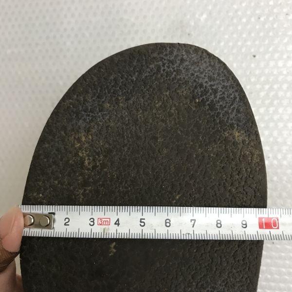 Pied Du Lapan Crepe Sole Leather Desert Boots Size 38 23.5-24.5 Brown T-Strap Shoes(USED)