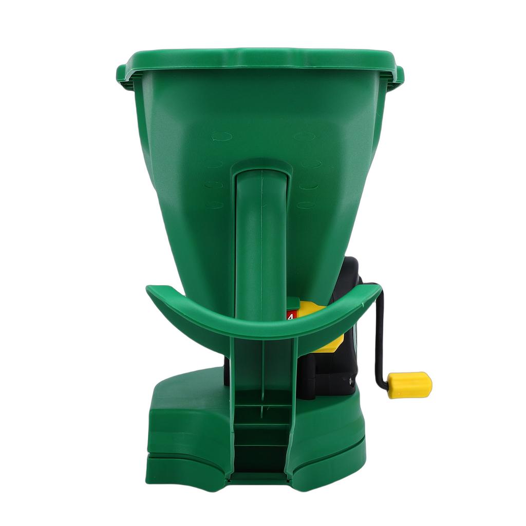 2L Hand Crank Spreader 5 Gears Handheld Hand Powered Fertilizer Spreader for Lawn Garden