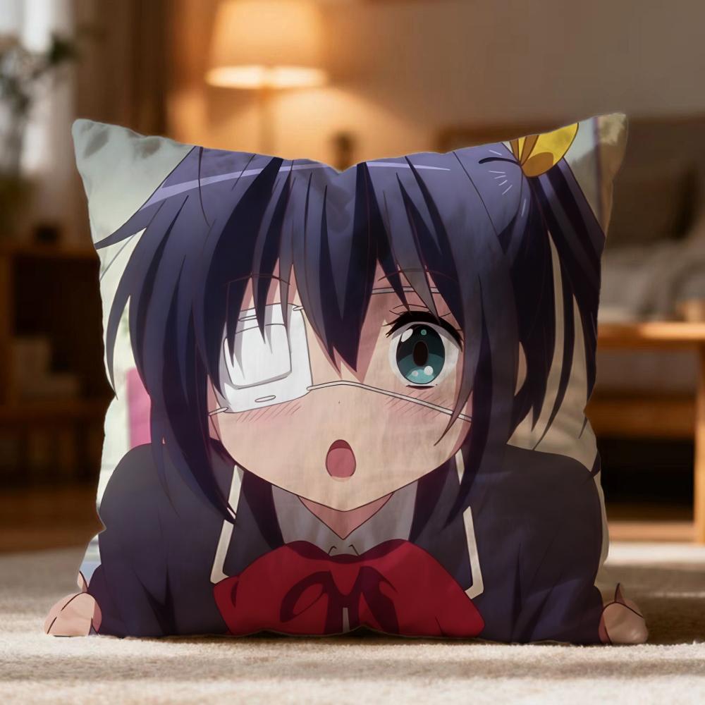 Fashion L-LLove, Chunibyo & Other Delusions Cushion Cover Soft Washable Pillow Case Multi-Scene for Couch Bed Travel Office Use