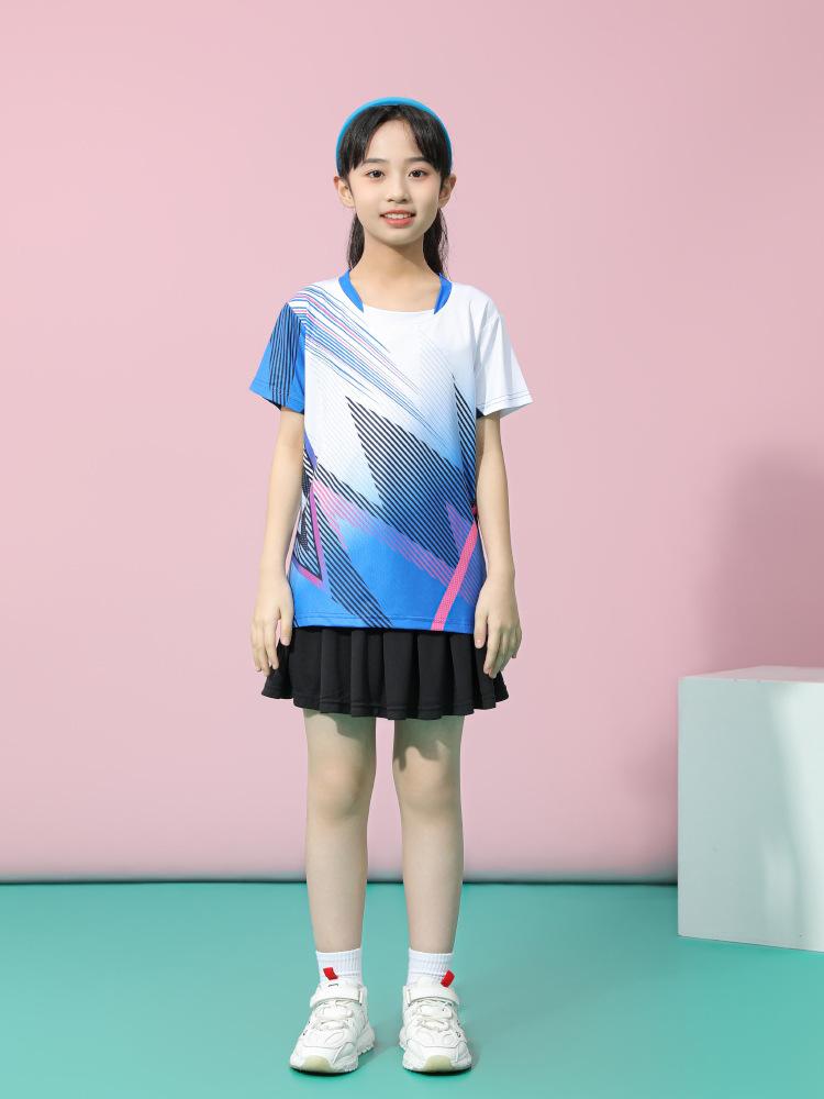 Children's Badminton Clothing, Table Tennis Clothing, Tennis Clothing Set, Boys' Sportswear, Girls' Quick-drying Training Clothing, Men's