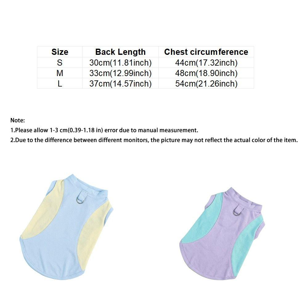 Breathable Mesh Dog Cooling Vest Comfortable Quick Drying Pet Summer Clothes with D Ring Lightweight Pet Cooling T-shirts Hiking