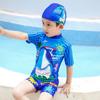 Summer Boys' Quick-Dry One-Piece Swimsuit - Korean Style Toddler & Child Swimwear
