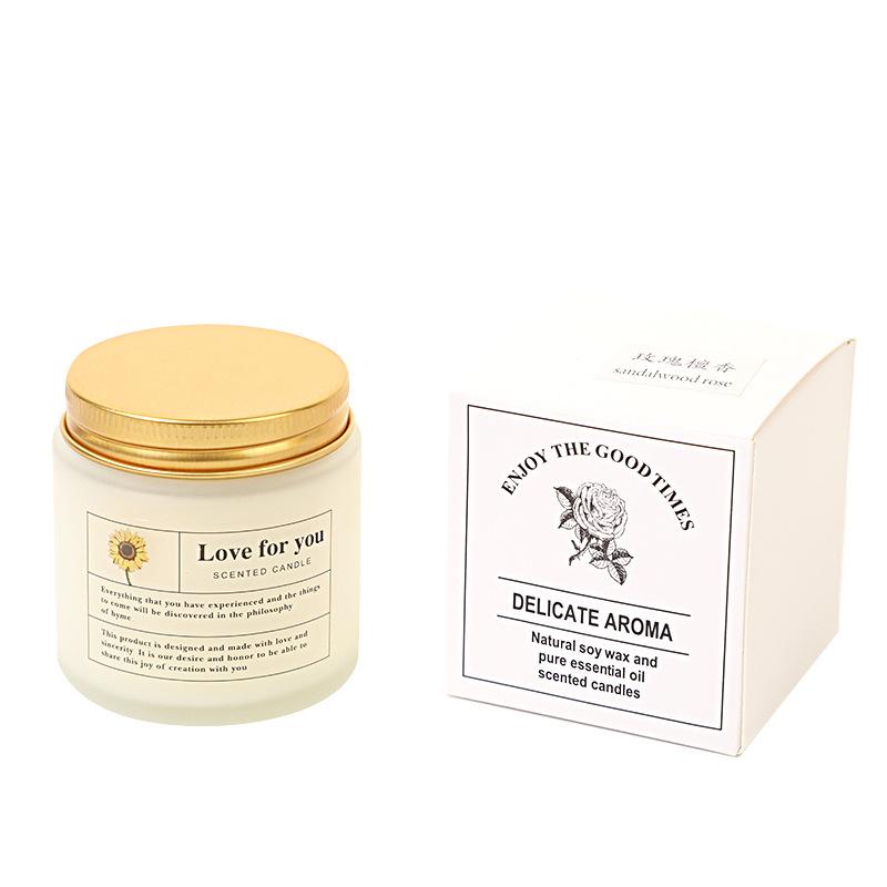 Glass Aroma Candle Souvenir Ornaments for Homeless Fragrance Candles