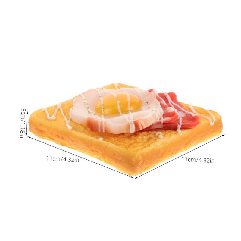 HighDensity SlowRecovery False Food Decoration Soft Perceptual Stress Reliever for Adults Kids