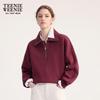 Teenie Weenie Bear Women's Half-Zip Pullover Sweatshirt