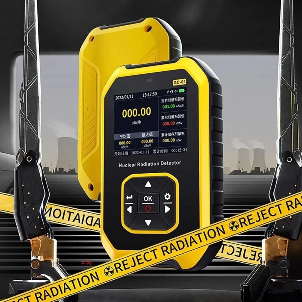 Multi-function Nuclear Radiation Detector LCD Display Portable Geiger Counter  Industrial