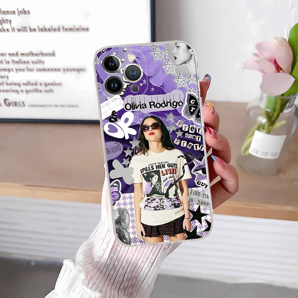 

Singer O-Olivias R-Rodrigos Fit For IPhone 16 15 Promax Phone Case IPhone 14 11 12 High End 13 Pro Silicone iPhone 14 pro