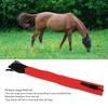Horse Tail Bag Horsetail Protector Non Woven Fabric Horsetail Guard Anti Bite Anti Dirt Horse Grooming Supplies with Fringe Red