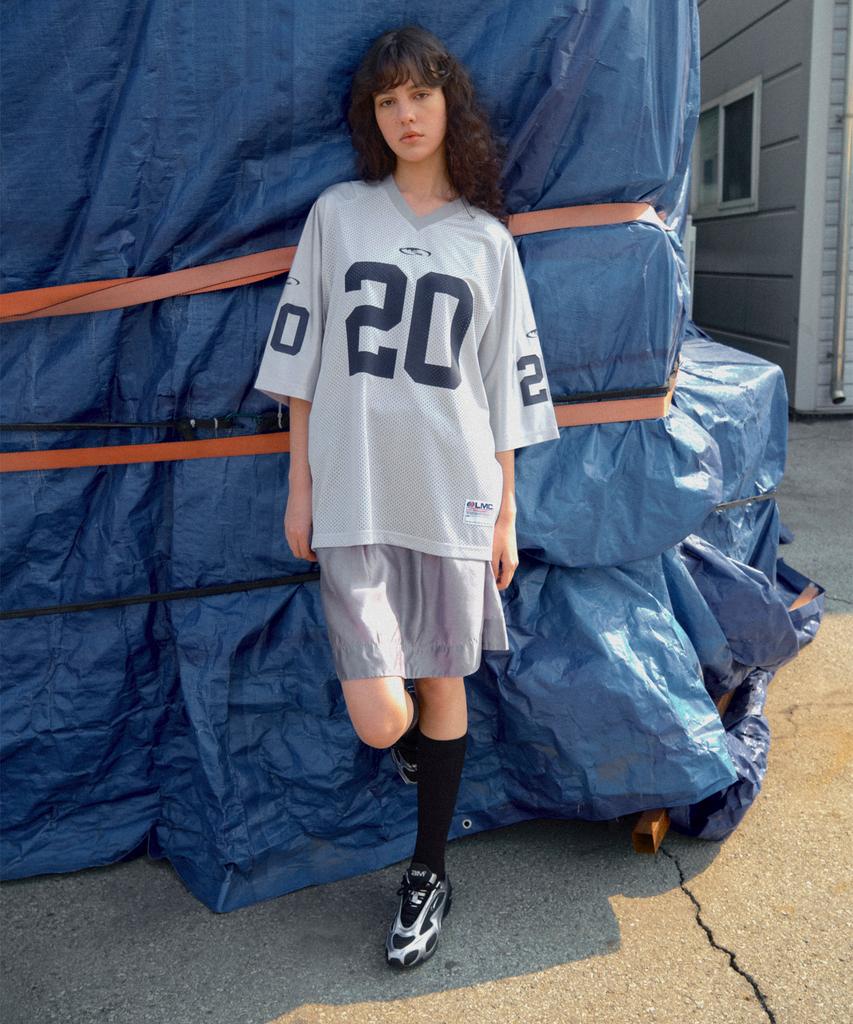 LMC Mesh Football Jersey Silver