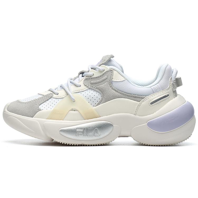 FILA Cloud  White Gray Purple  Women s F12W211110FWG 36