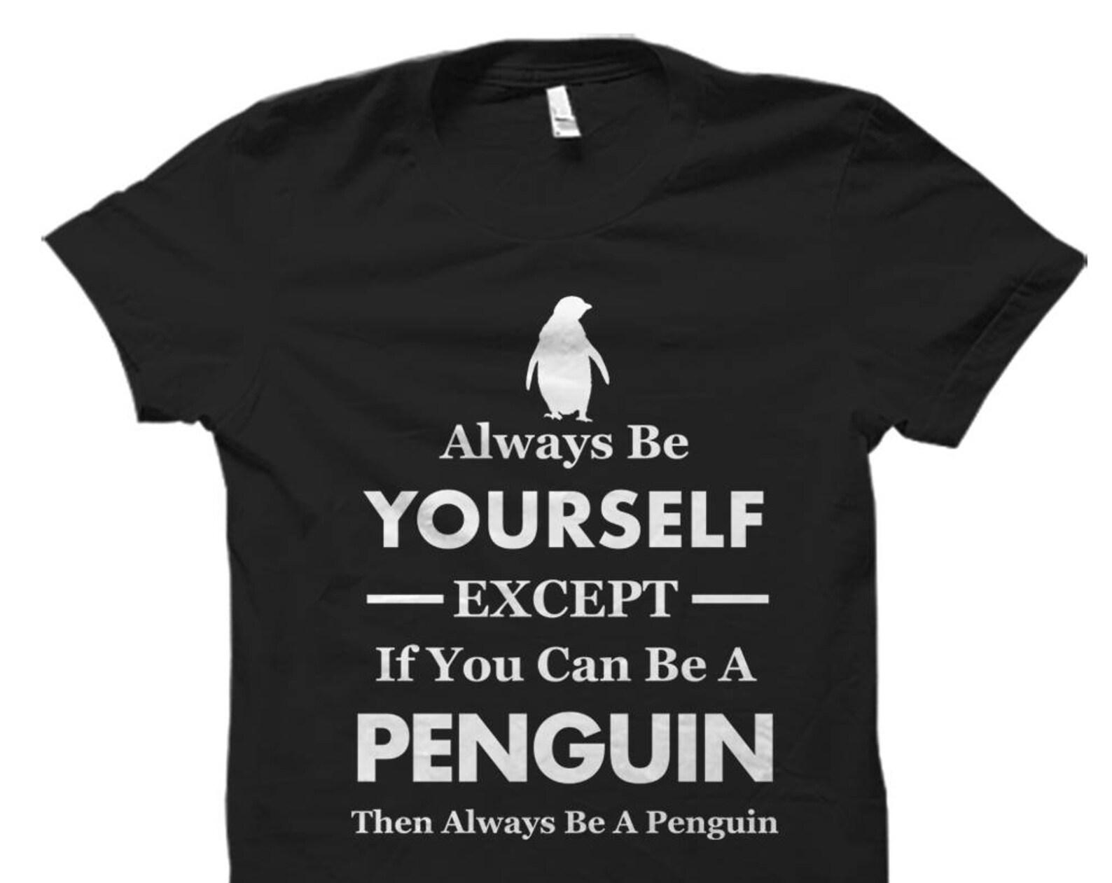 Penguin Shirt. Penguin Gifts. Penguin Tshirts. Penguin Apparel. Penguin Clothing. Penguin Theme. Penguin Party. Penguin T-Shirt #OS740 2XL