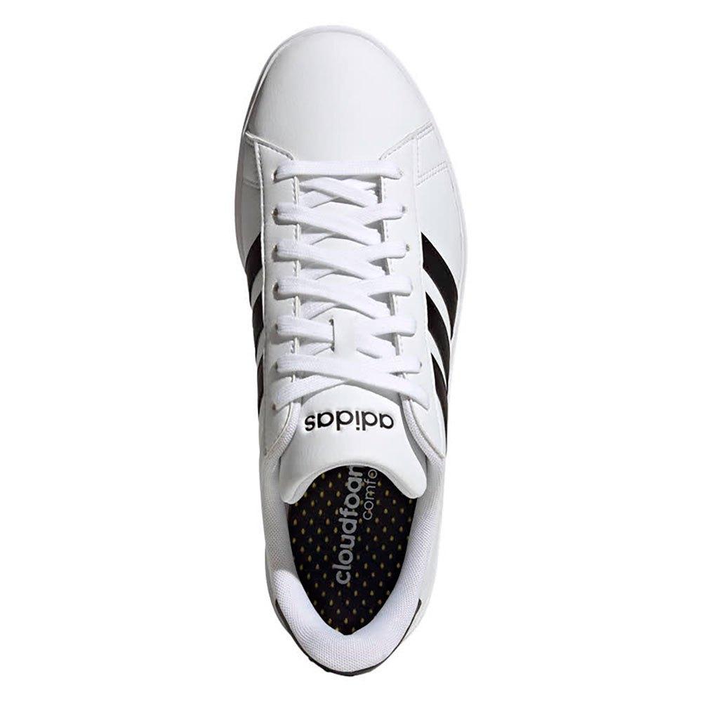 Adidas grand court 2.0 sneakers cloudfoam comfort white/black