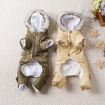 Pet Dog Jumpsuit Warm Winter Dog Clothes for Small Dogs Chihuahua Jacket Yorkie Costumes Shih Tzu Coat Poodle Outfits