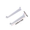 2pcs Caravan Keder Track Hooks | 12cm/4.72in Long Hooks for Window Above Keder Track,Support for Lamps or Lanterns,Made of ABS