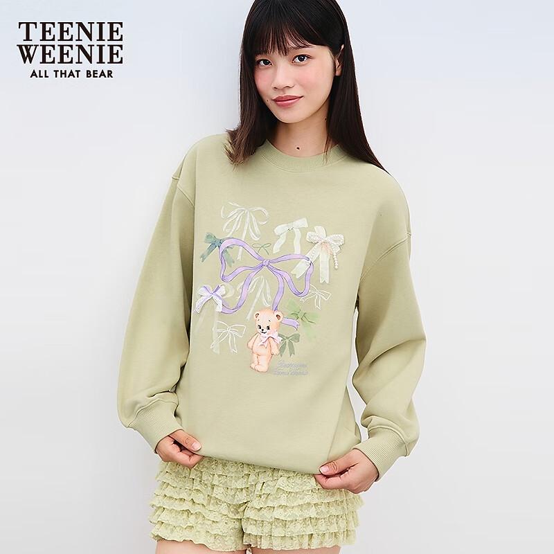 Teenie Weeniebearnova Sweet Bear & Bow Sweatshirt